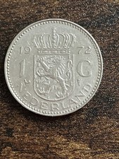 Moneta reale 1972 Olanda 1