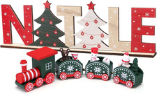 Trenino Natalizio in Legno