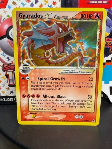 Gyarados gold star 102 - gold, 102/110