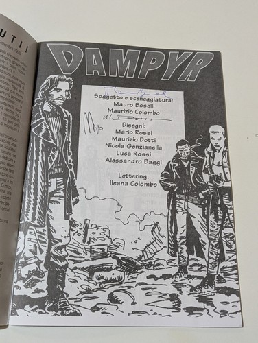 Dampyr comiconvention milano - dampyr,