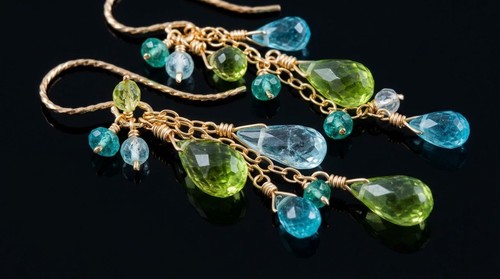 Acquamarina apatite peridoto - acquamarina,