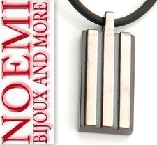 NOEMI GIOIELLI COLLANA UOMO GRIGLIA ACCIAIO CAUCCIU NUOVA COLLEZIONE COU135