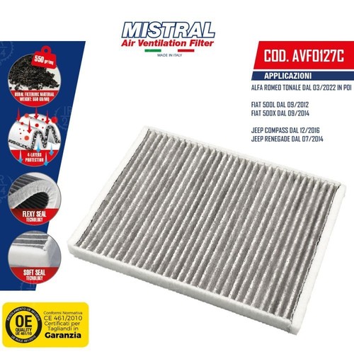 Filtro abitacolo fiat 500l - filtro, 12-
