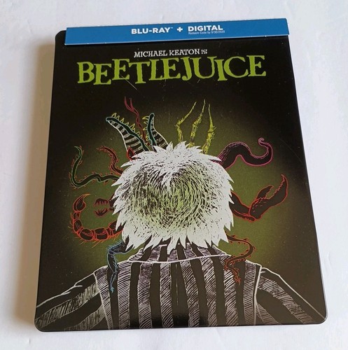Beetlejuice blu ray - beetlejuice, steelbook