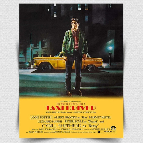 Taxi driver metal sign wall - metal,
