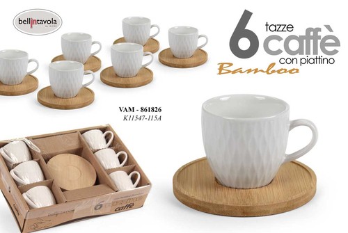 Set tazzine caffè servizio - set,