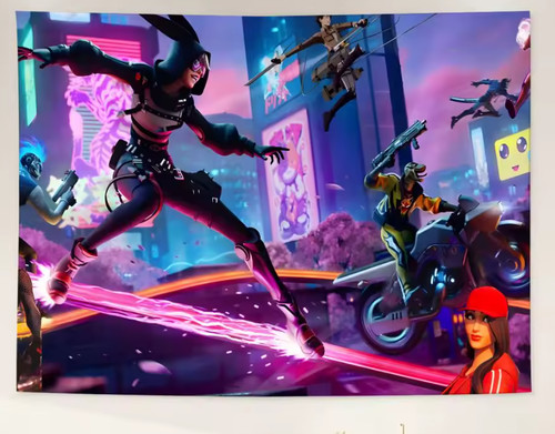 Nuovo fortnite flag 2x3 ft - nuovo!,