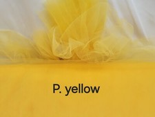 Tulle 54" P. Yellow  or any of