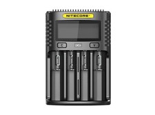 Nitecore UMS4 Caricabatteria