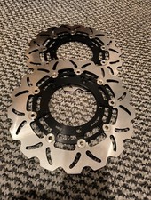 Suzuki GSF Bandit 1250 DL-VStrom GSXR Hayabusa set di 2 dischi ondulati