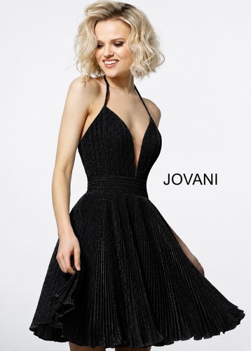 Abito corto cocktail nero - e,