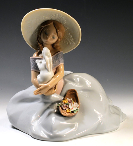 Lladro bunny kisses 6741 - lladro, "bunny