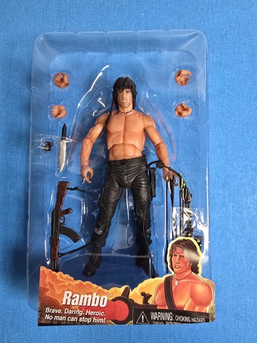 Modellino neca first blood - first,