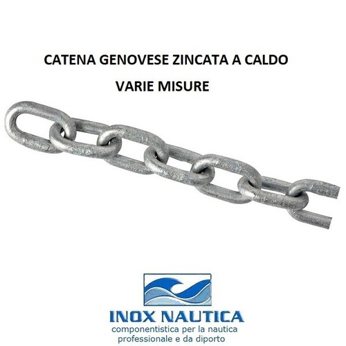 Catena genovese zincata - catena, a