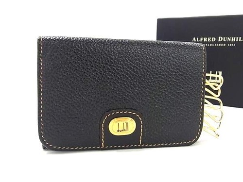 Dunhill leather key case - leather,