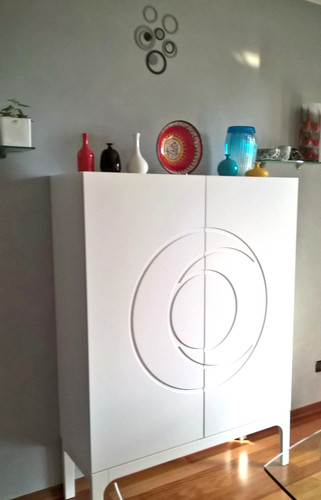 Madia bianca ikea 119x40px162h - bianca,
