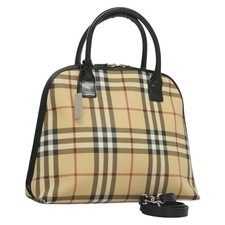 BURBERRY Nova Check Hand Bag