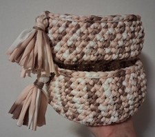 2 PC Cestini, Cesti Avorio