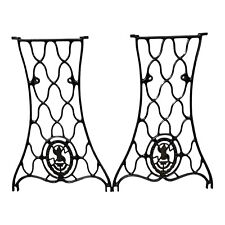 Coppia gambe tavolo in ghisa