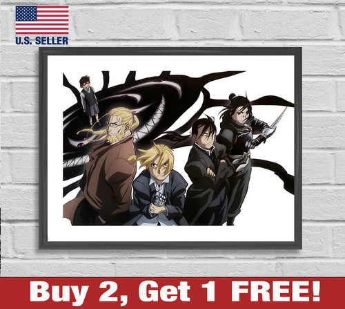 Poster alchimista fullmetal - alchimista,