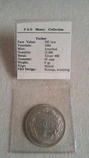MONETA FAO LIRE 500 TURCHIA