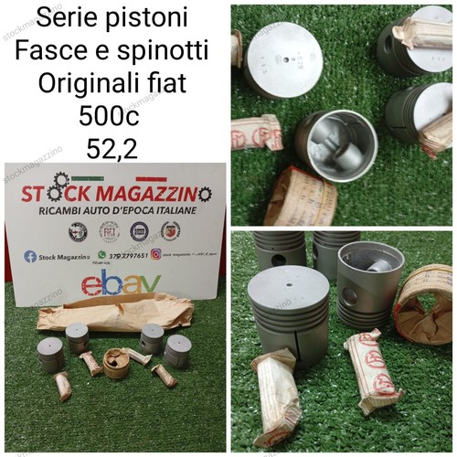 Serie pistoni fiat 500c - pistoni,