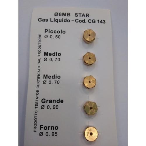 Ugelli iniettori kit gas - kit, a