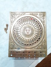 Calendario Perpetuo Vintage In