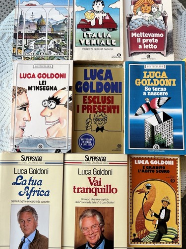 Collana libri luca goldoni - collana,