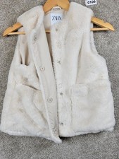 Gilet Zara panna pelliccia