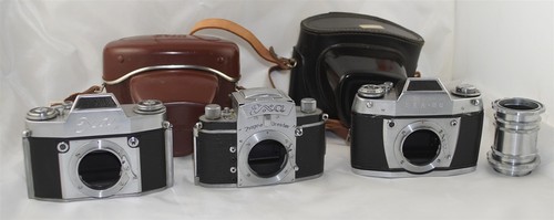 Lotto fotocamere exa ii - exa,,