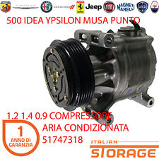 FIAT PANDA 100 HP 1.4 COMPRESSORE ARIA CONDIZIONATA ORIGINALE 51747318 SCSB06
