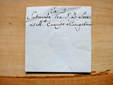 RELIQUIA della prima metà del XIX secolo con sigillo-SUBUCULA-Vestito+