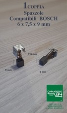 Spazzole carboncino 6x7,5x9 mm