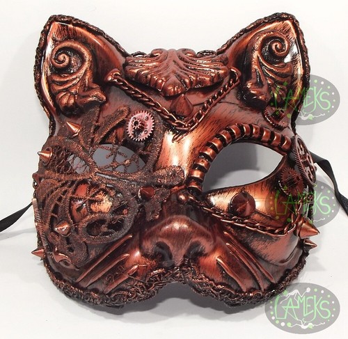 Maschera steampunk domino - maschera,
