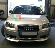 AUDI A3 8P 2003-2008 SPOILER ANTERIORE DESIGN SPORTIVO S3 SLINE SOTTO PARAURTI