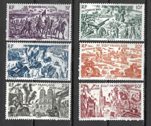 Set completo francobolli - completo, 6
