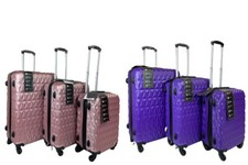 Borsa trolley 4 ruote oro rosa