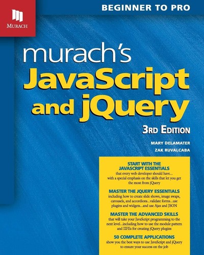 Murach javascript and - murach's, jquery