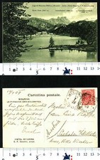 LAGO DI MISURINA (BL) M. 1800 - DOLOMITI - HOTEL MISURINA - PANORAMA -  30351