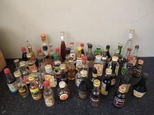 lotto 50 bottiglie mignon vintage