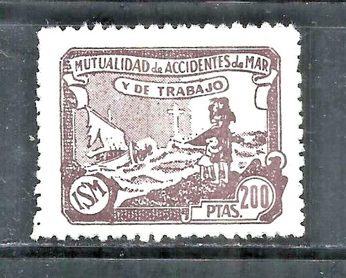 8205 antiguo sello fiscal - sello,