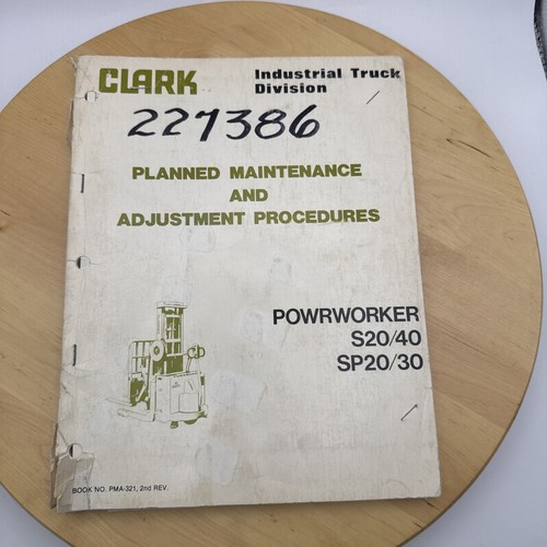Clark regolazione manutenzione - regolazione,