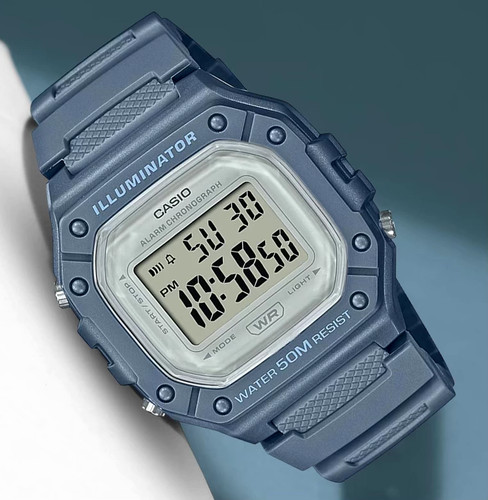 Casio 218hc 2avdf - w-218hc-2avdf, orologio