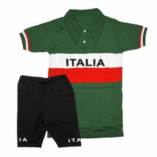 COMPLETINO ITALIA AL TOUR Ciclismo Vintage Cycle Bike Jersey Italy France