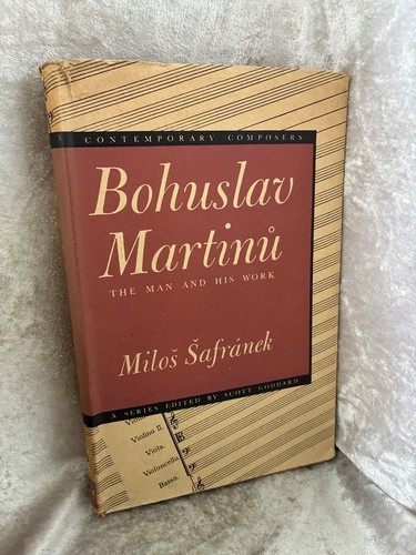 Bohuslav martinu the man - martinu., and