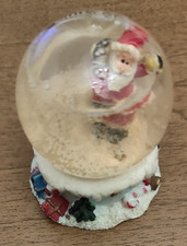 Palla di vetro con neve "BABBO