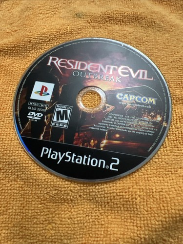 Resident evil outbreak sony - resident,