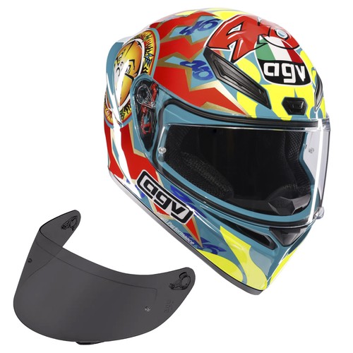 Casco moto agv rossi - moto,