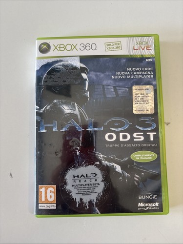 Halo odst xbox360 disco - xbox360,